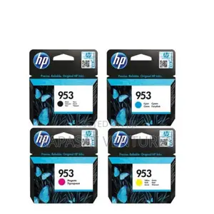 HP 953 Ink Cartridges - Black ¢590 | ¢450 Per Other Colors