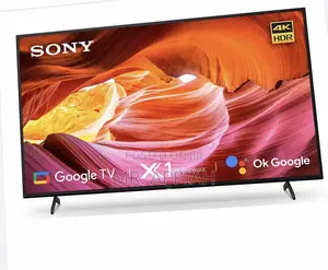Sleek Sony KD-65X75K 65 Inch Ultra HD Smart Television.