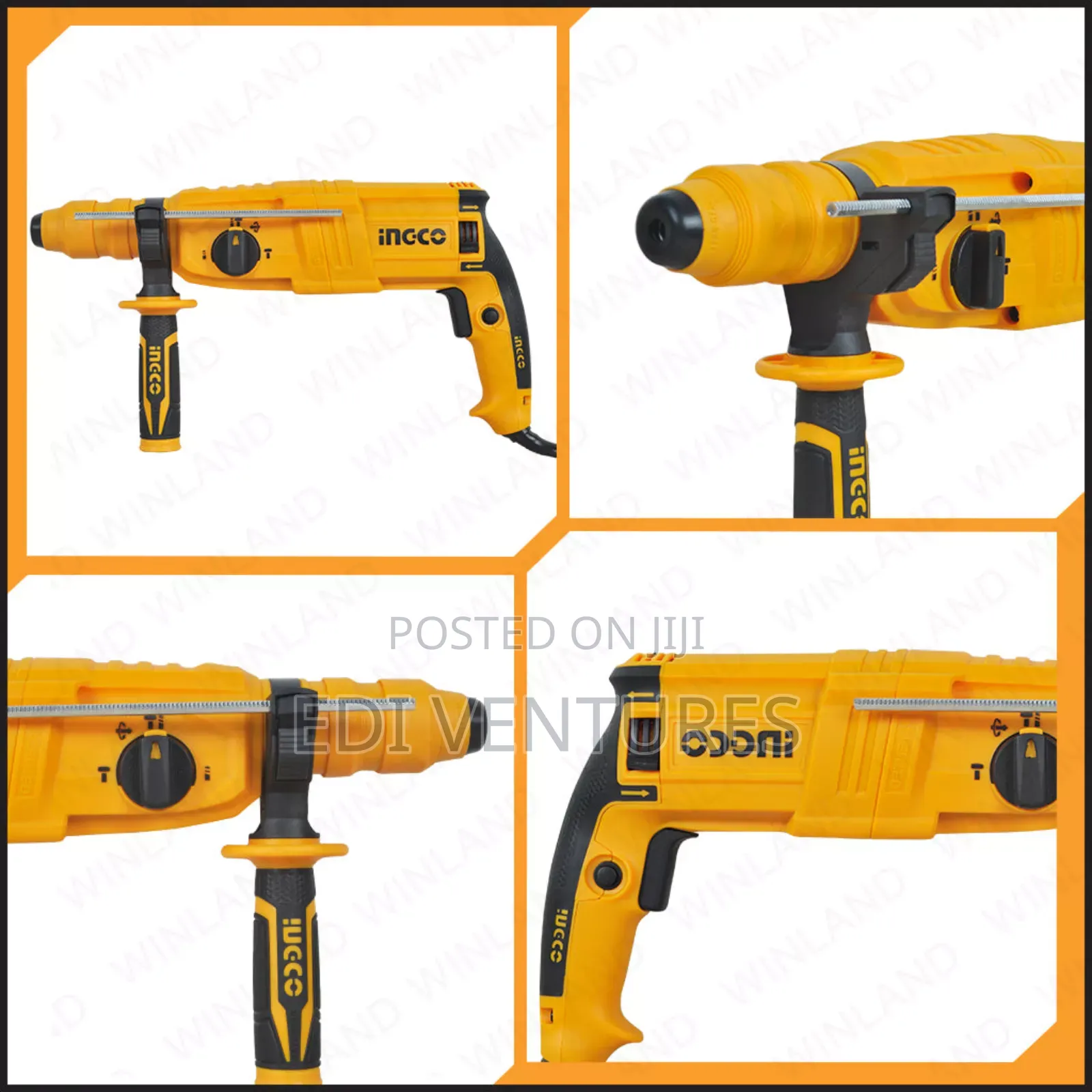 Ingco Rotary Hammer 800W (2 Chucks) Rgh9028-2