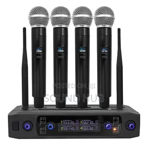 Bomge V440 Wireless Microphone, Professional 4 Channels