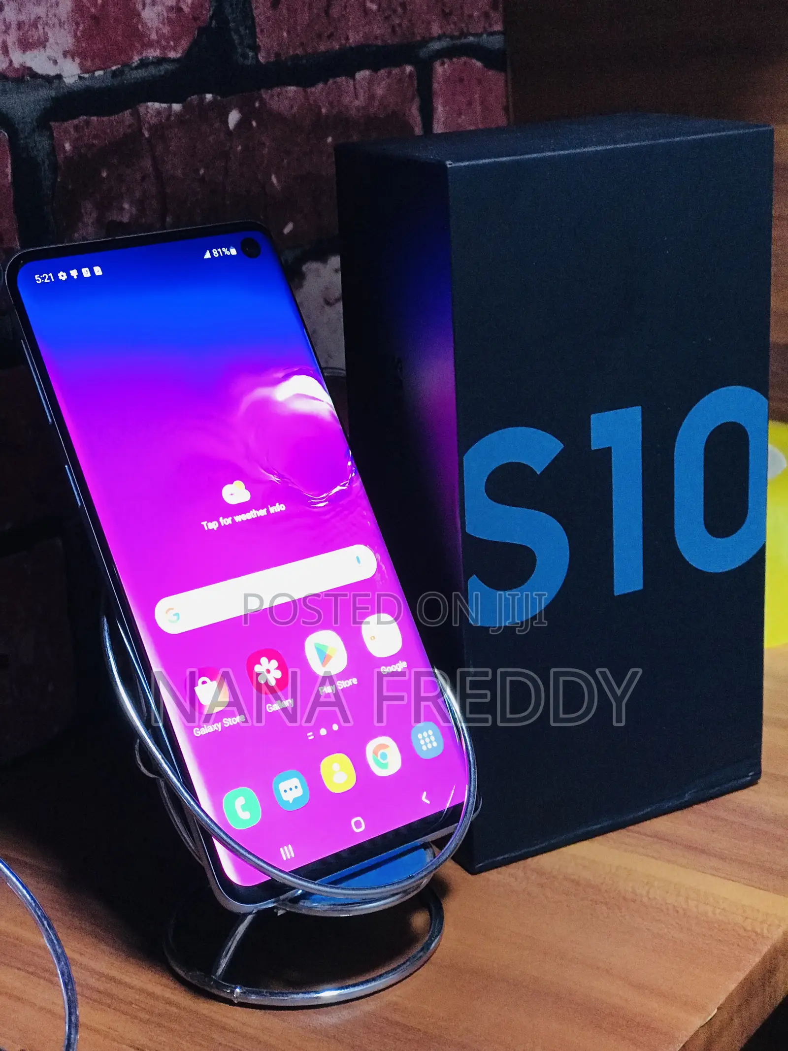 New Samsung Galaxy S10 128 GB Black
