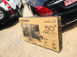 Glossy Black Slim FHD Satellite Nasco 50”