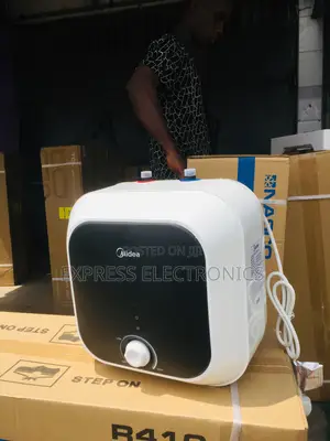 Electric Water Heater MIDEA 15L White Black