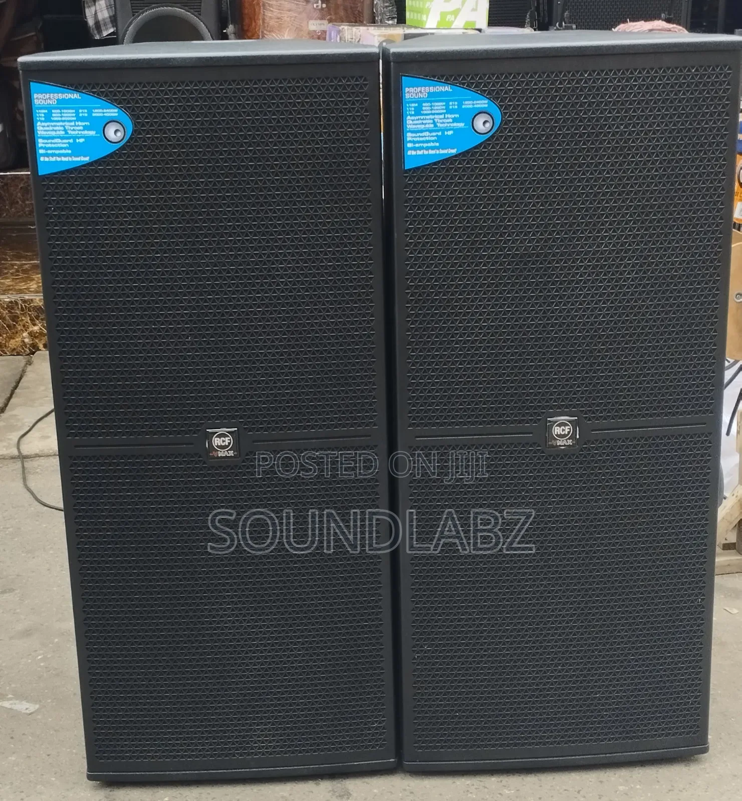 Rcf Full Range Speakers 1pair