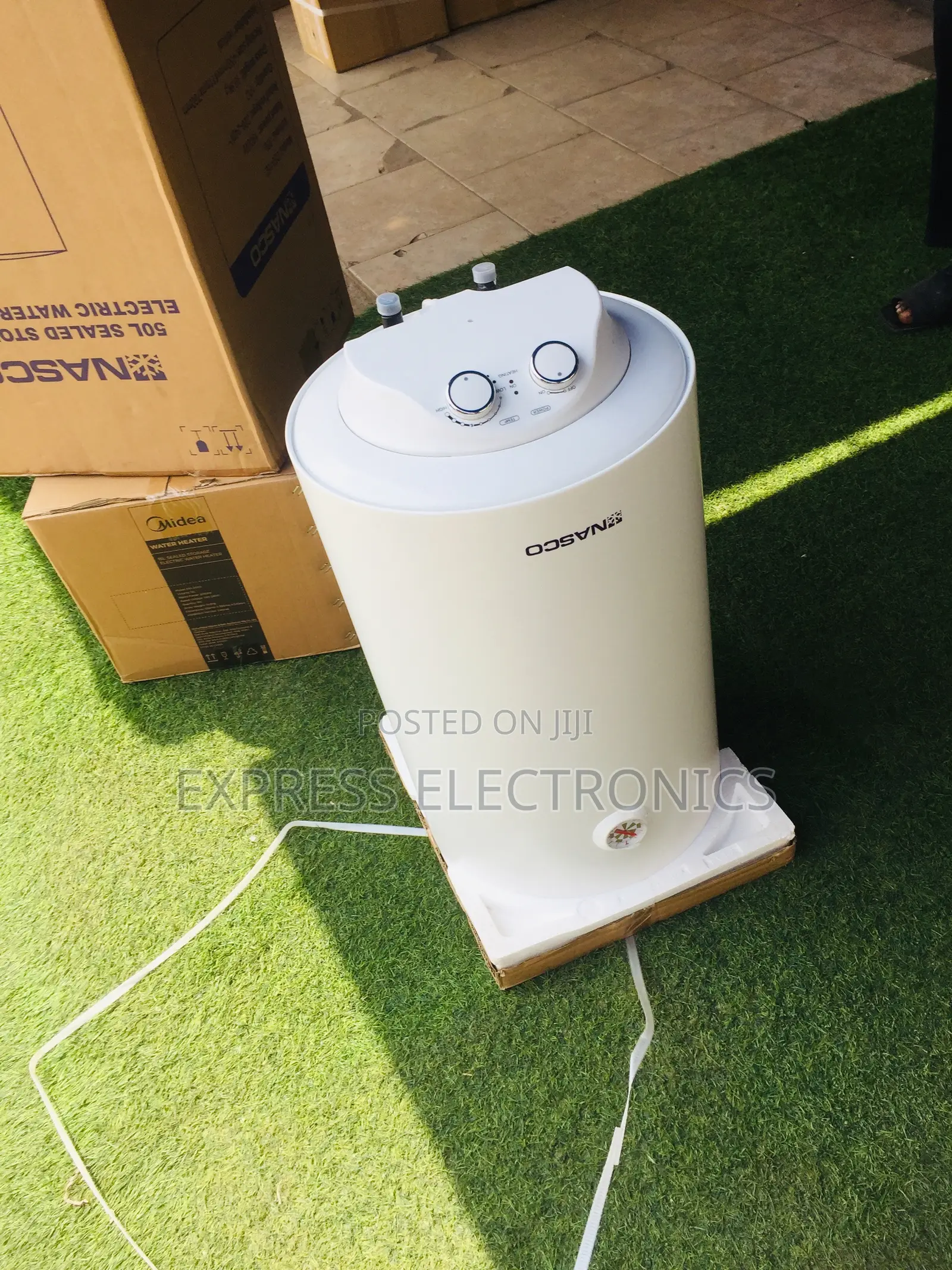 Brand New Water Heater Nasco 50L White .
