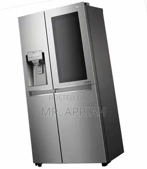 Quality LG GR-J34FMUBL Side by Side Electric Fridge(601L).