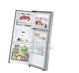 Quality LG GV-B212PLGB Top Freezer Electric Fridge(Gray).