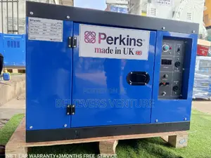 Perkins Generator Silent Diesel 15kva 16500w Key Start 35hp