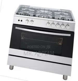Sleek LG FA415RMA 5 Burner Gas Burner With Oven.
