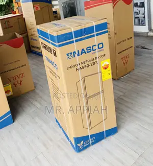 Quality Nasco Nascodf2-13 FL Top Freezer Electric Fridge.