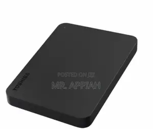 Long Lasting Toshiba External Drive 1TB(Black) 