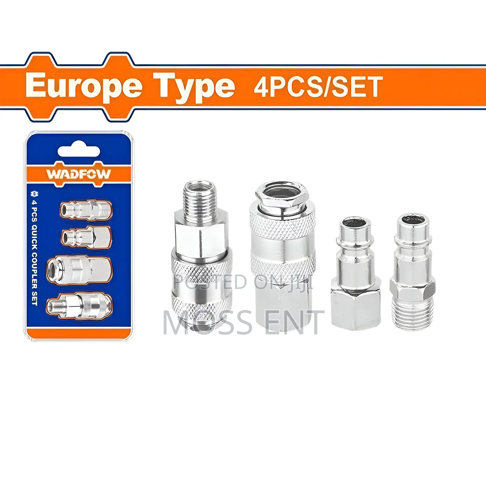 4 PCS Air Coupler and Plug Set - Wqp4670