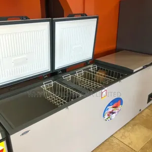 Aucma 850l Chest Freezer| 3-doors| For Cold Stores And Commercial Use