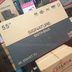 Signature 50” Uhd Smart Android Frameless LED TV 2024 USB
