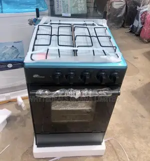 Rainbow 4burner Gas Cooker W/Oven-Stainless Steel Easy Clean