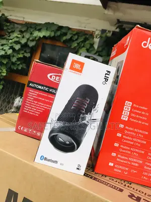 Genuine (Black) Flip 6 Bluetooth Wireless JBL Speaker 