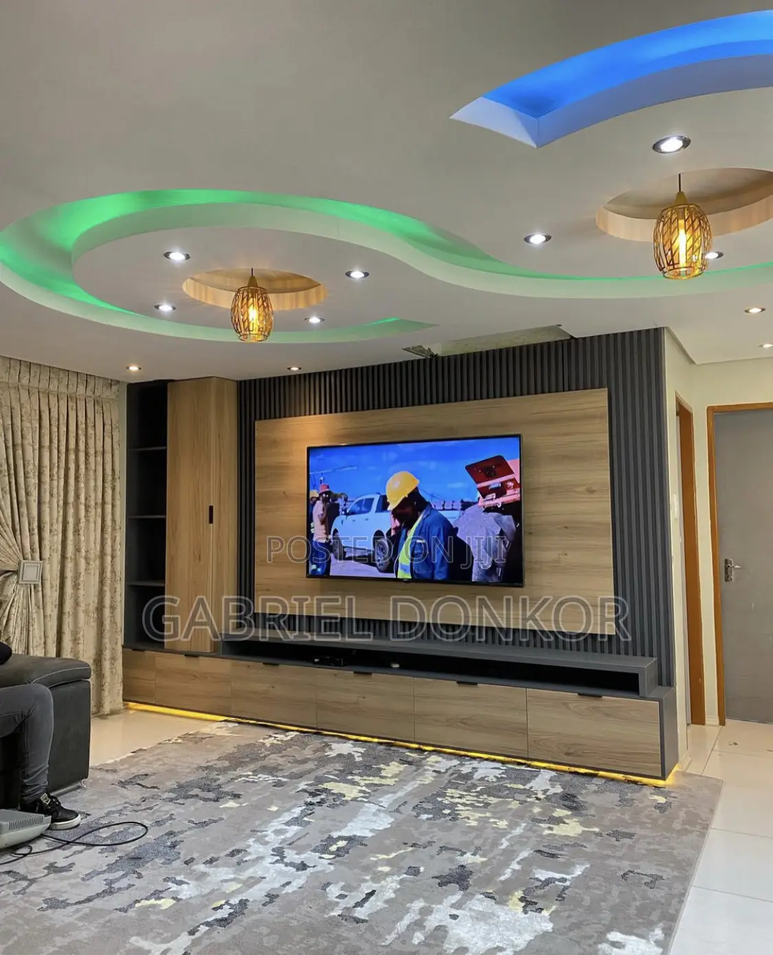 TV Stand With Panel