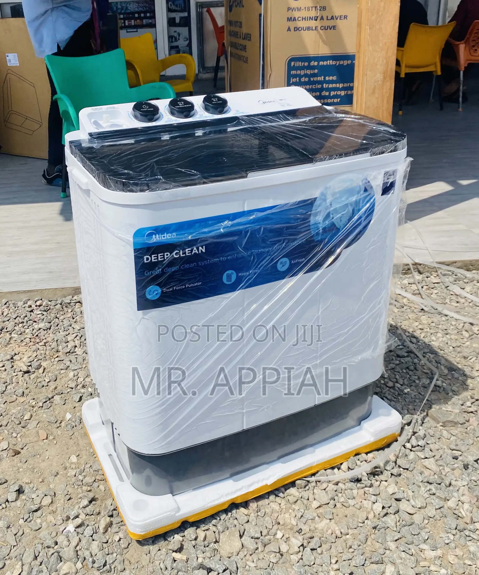 Original Midea 7kg Semi-Automatic Spin/Dry Washing Machine