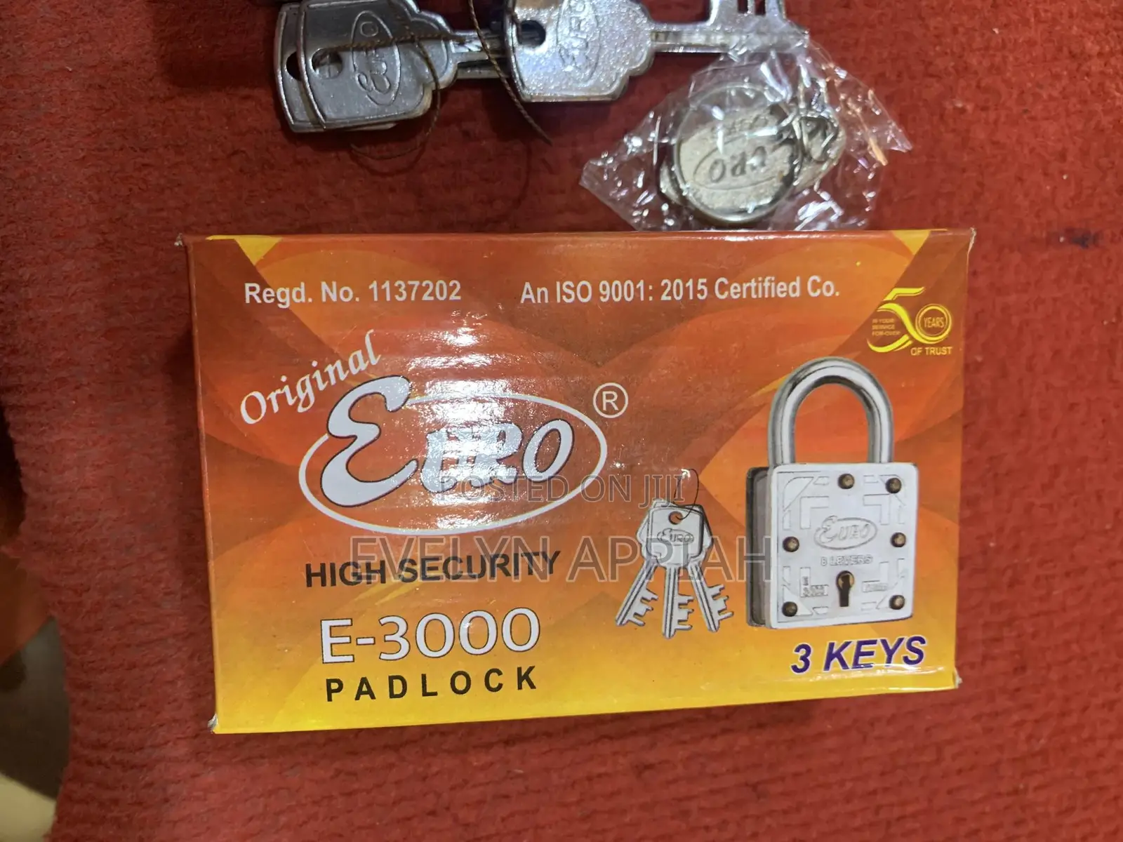 Euro Padlock 70mm