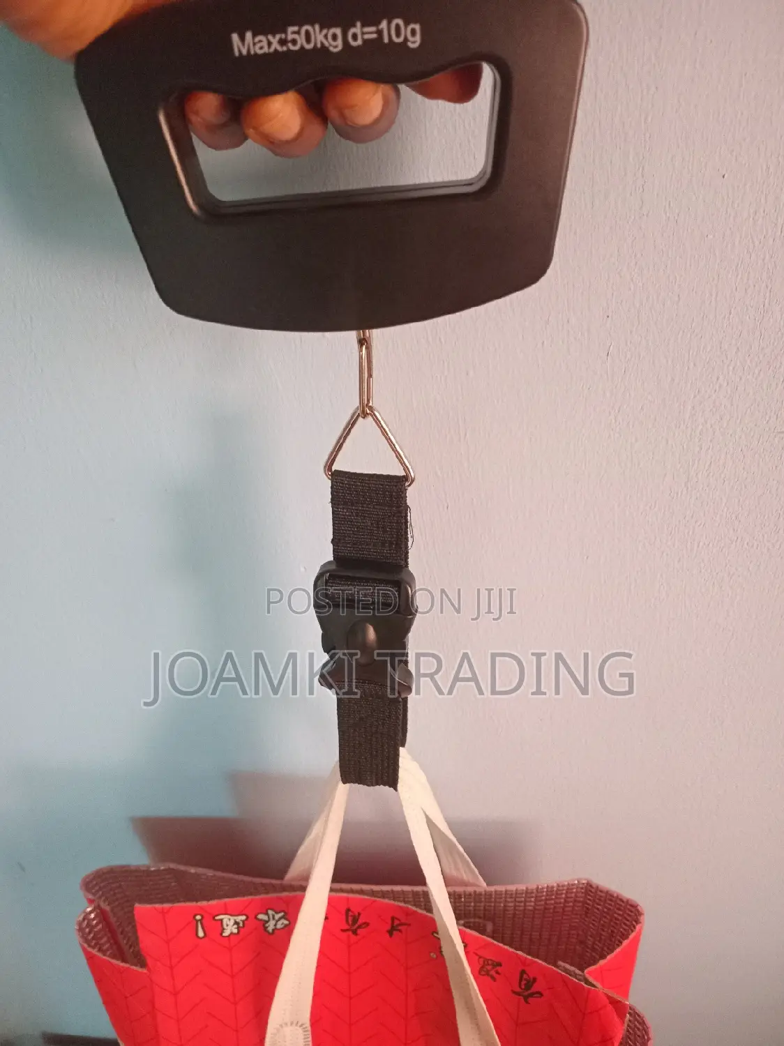 50kg Electronic Luggage Weigh Scale With LCD Display