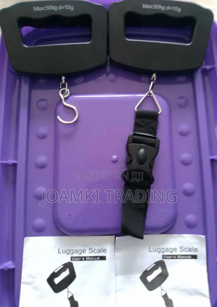 50kg Electronic Luggage Weigh Scale With LCD Display