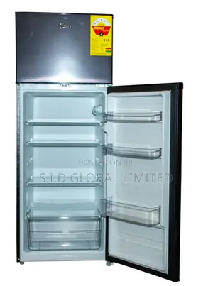 Inbox Fresh MIDEA-128LTR-DOUBLE-DOOR-TOP-MOUNT-FRIDGE