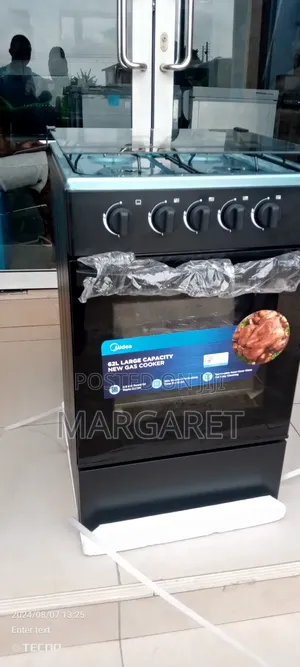 Midea 4 Burners Gas Cooker Oven and Grill