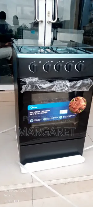 Original Midea 4 Burners Gas Cooker Oven and Grill