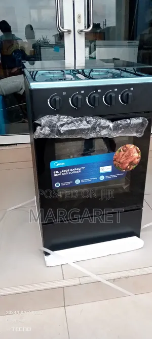 Adepa Midea 4 Burners Gas Cooker Oven and Grill