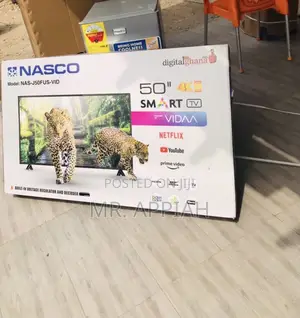 Buy Nasco 50 Inch Uhd Smart Television(Black).