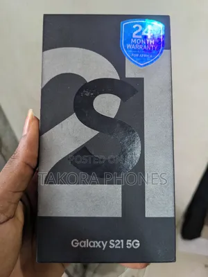 New Samsung Galaxy S21 5G 256 GB Black