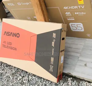 43 Inch Digital Satellite Asano (Black) Led Tv 