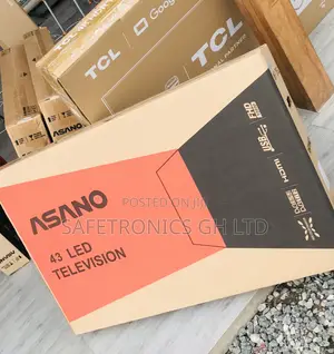 Display (Black) Asano 43 Inch Led Satellite Digital Tv