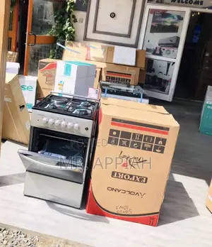 Buy Volcano 3 Gas + 1 Electric Cooker(50x50)Gray).