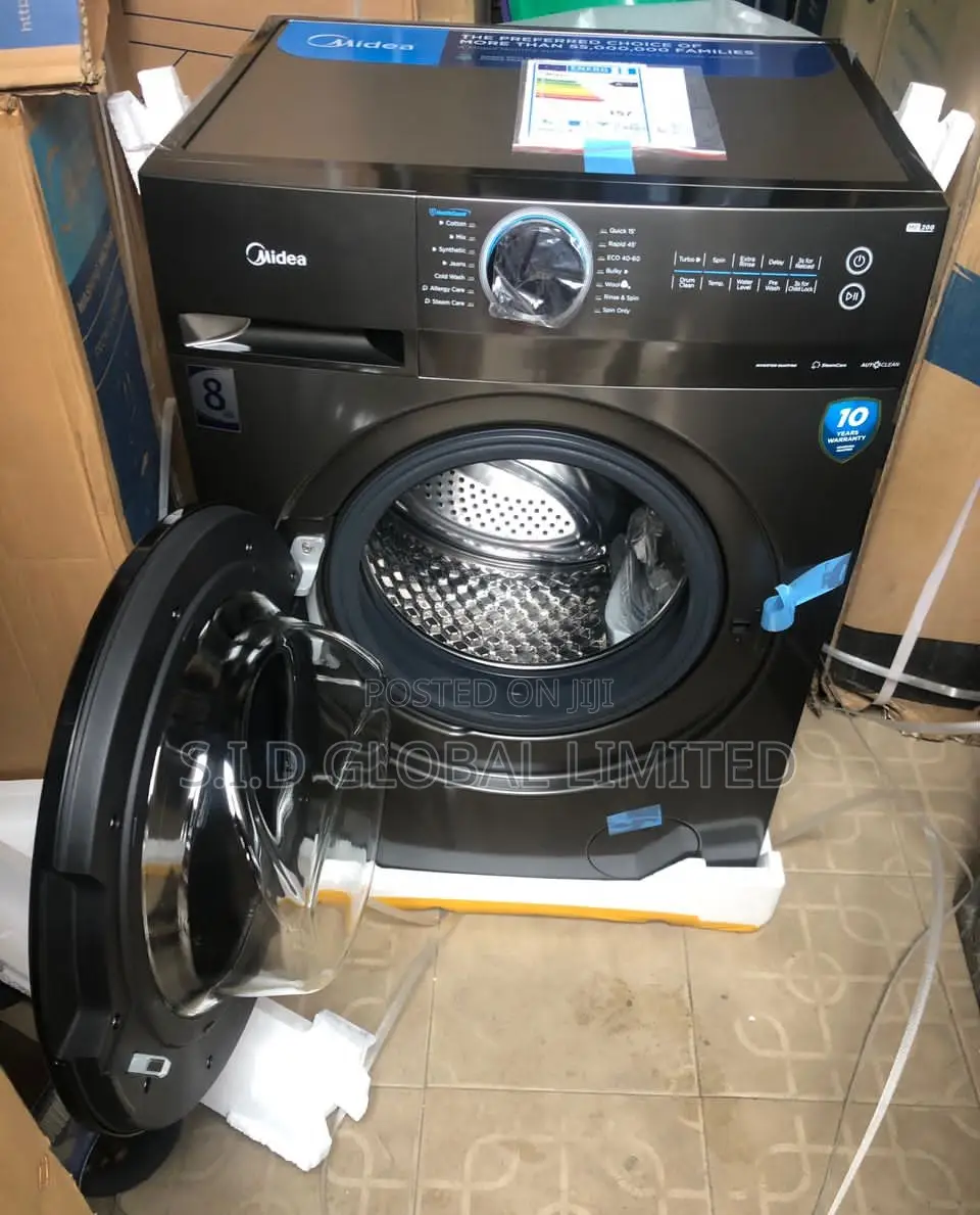 Awesome MIDEA-FRONT-LOAD--WASHING-MACHINE