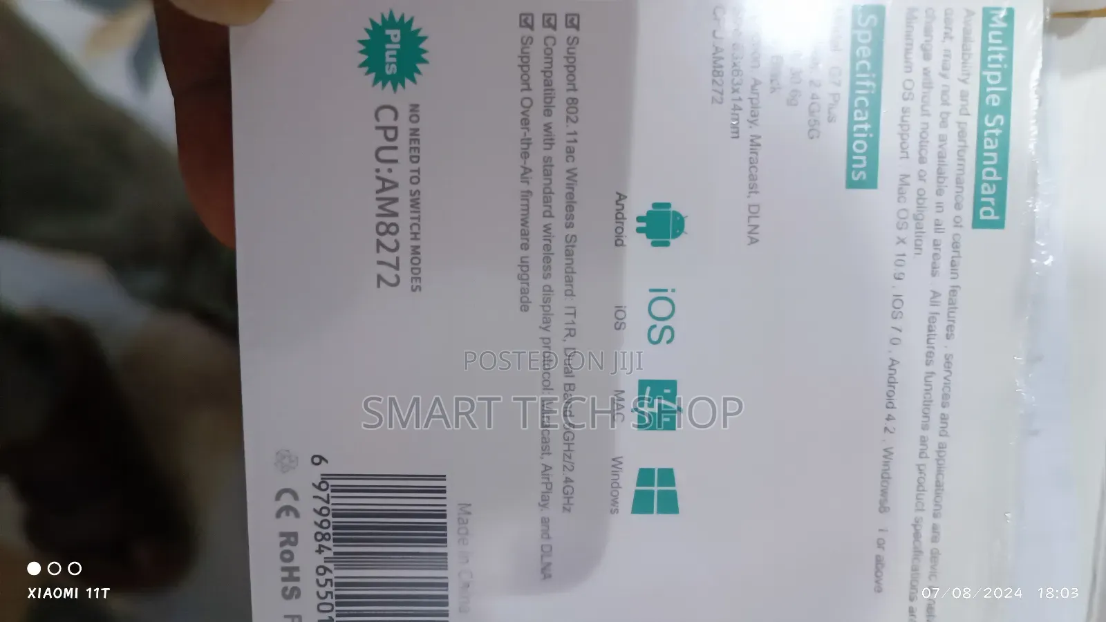  Miracast Wireless Display DLNA Dongle