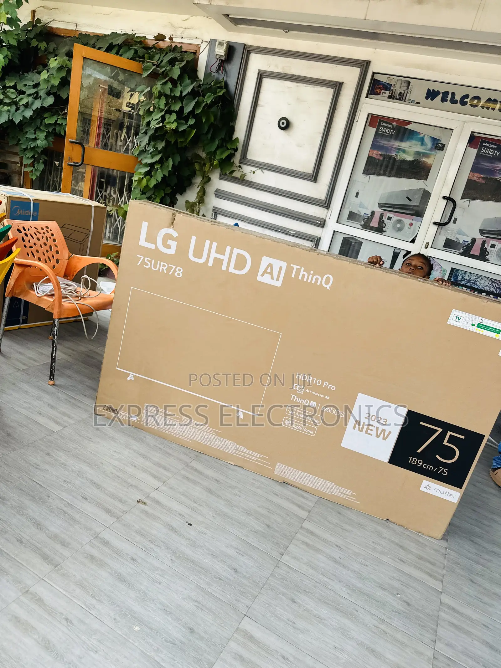 Lovely New Slim Uhd Smart Television 75ur78000