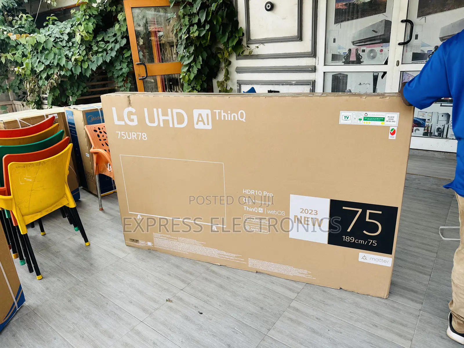 Quality Display Uhd Smart Lg 75”Ur7800