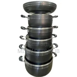 6pcs Delicious Cook Non-Stick Cookware Set - Big Size