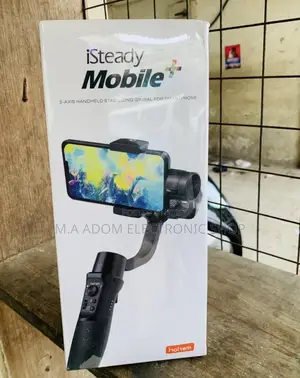 Authentic Hohem Isteady 3 Axis Mobile Gimbal(Black).