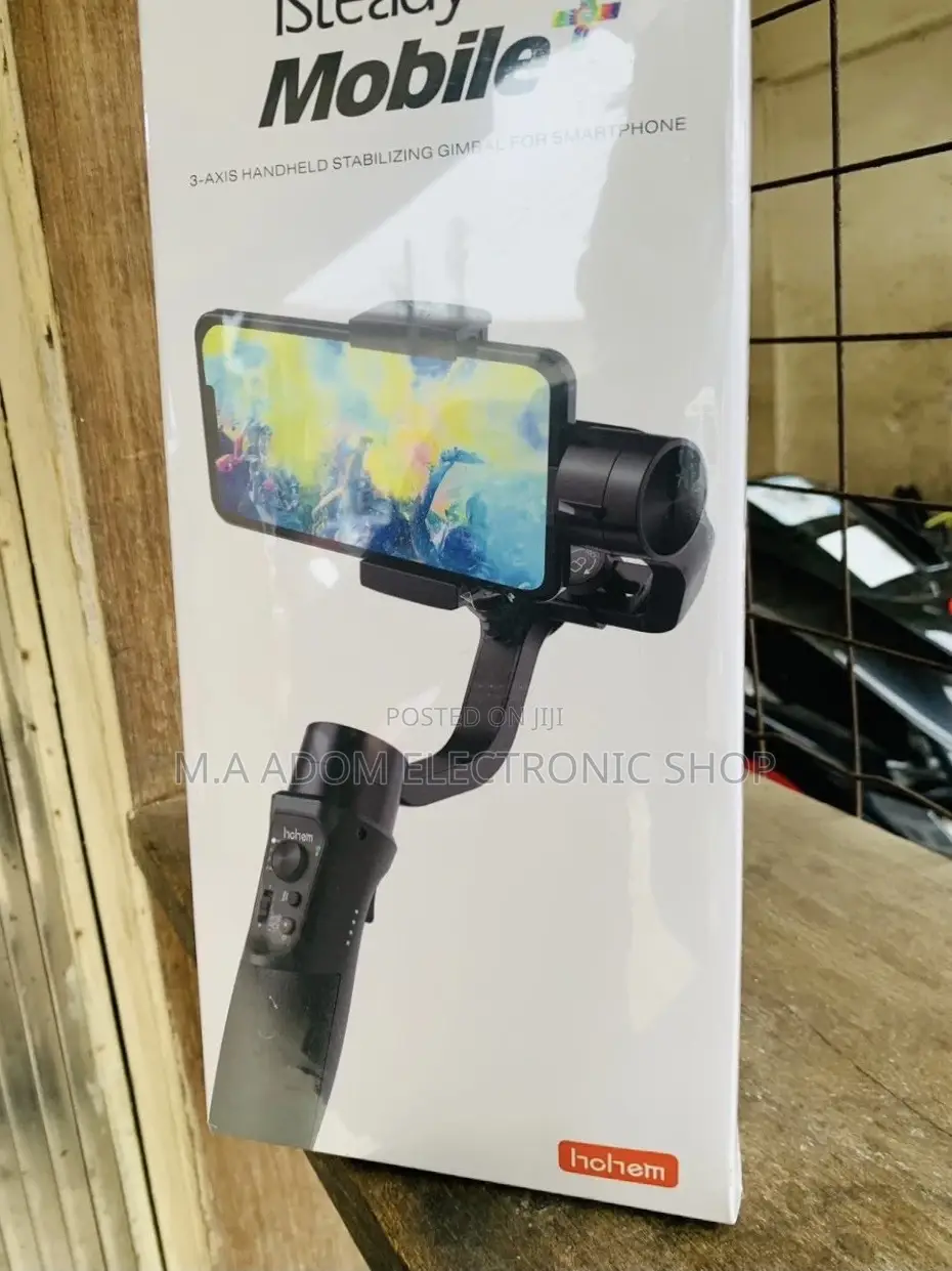 Original Hohem Isteady 3 Axis Mobile Gimbal(Black)