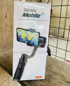 Latest Hohem Isteady 3 Axis Mobile Gimbal(Black).