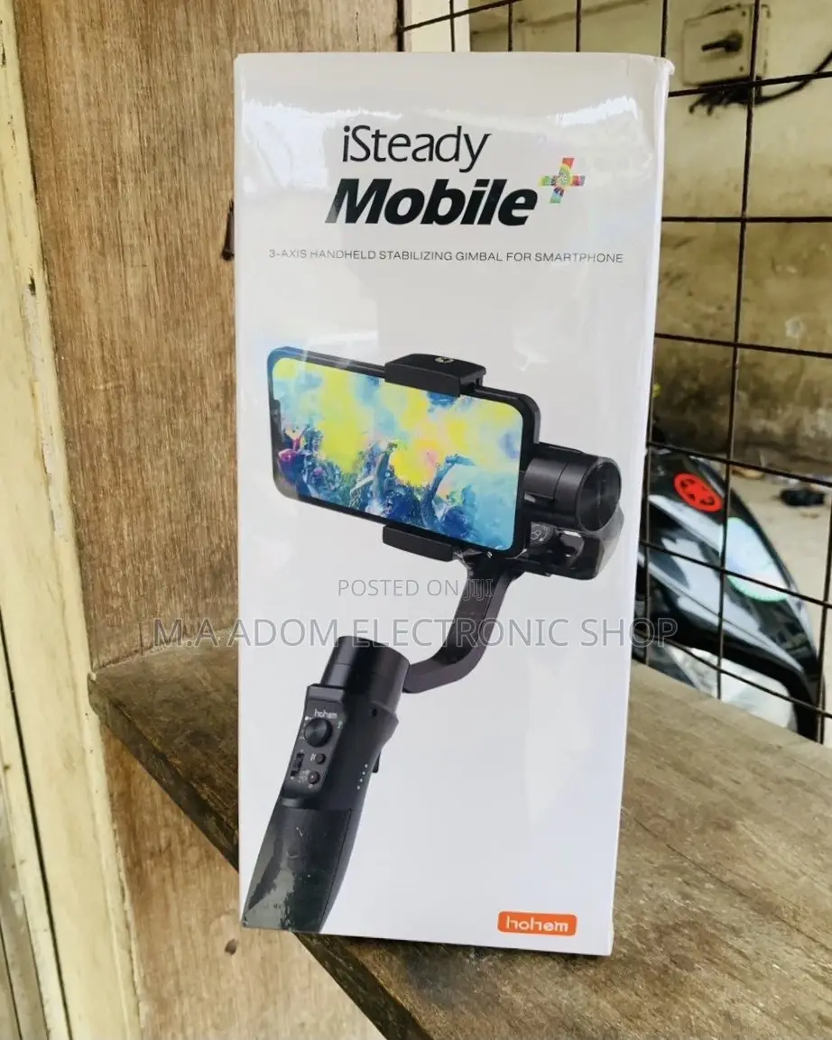 Well Design Hohem Isteady 3 Axis Mobile Gimbal(Black)