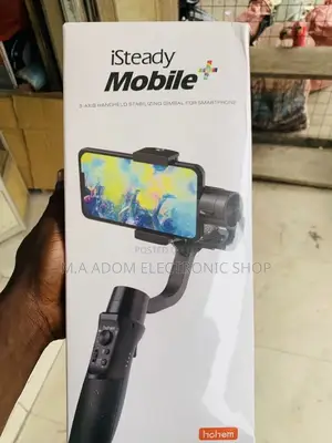 Reliable Hohem Isteady 3 Axis Mobile Gimbal(Black)