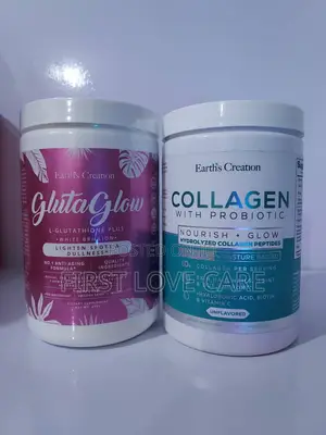 Earth's Creation Collagen and Earth Creation Gluta Glow
