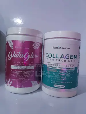 Earth's Creation Collagen and Earth Creation Gluta Glow
