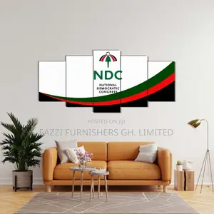 5 Panels 3d Wall Arts Canvas Frames