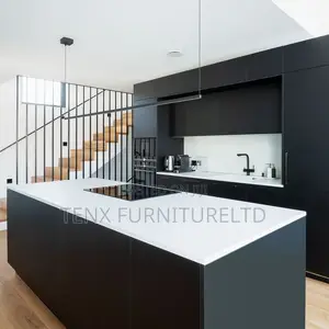 Kitchen Cabinet With Island (Heartin)