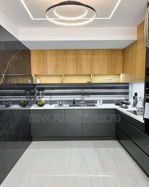 Kitchen Cabinet L Shape (Marble Inn)