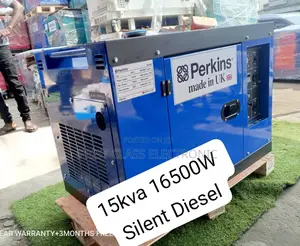 15kw 16500W Silent Diesel Generator Keystart Perkins UK Made